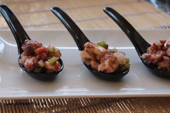 Salpicón de Pulpo y Gambas