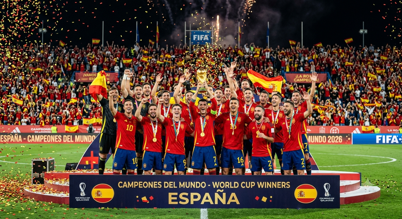 Spain FIFA World Cup 2026 Champions